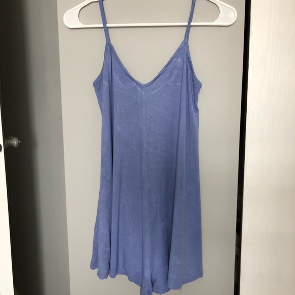 Boohoo Pants - Boohoo Periwinkle Romper